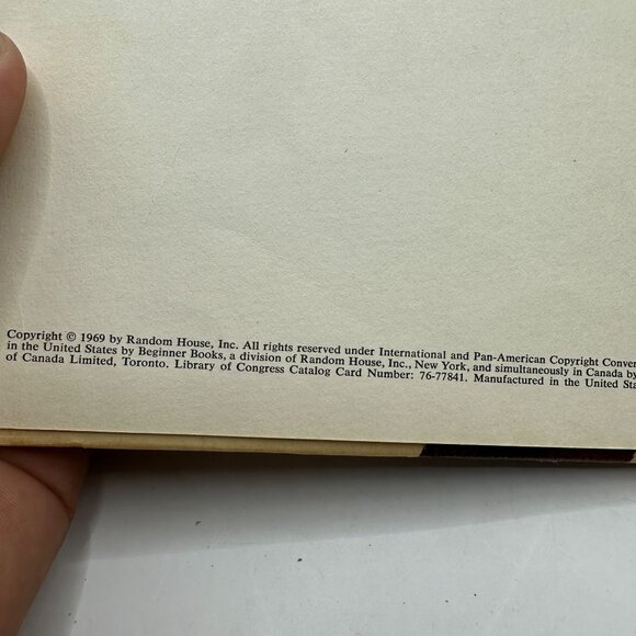 Hand Hand Fingers Thumb Book Club Edition Bright & Early Books By Al Perkins 196 - Picture 5 of 5